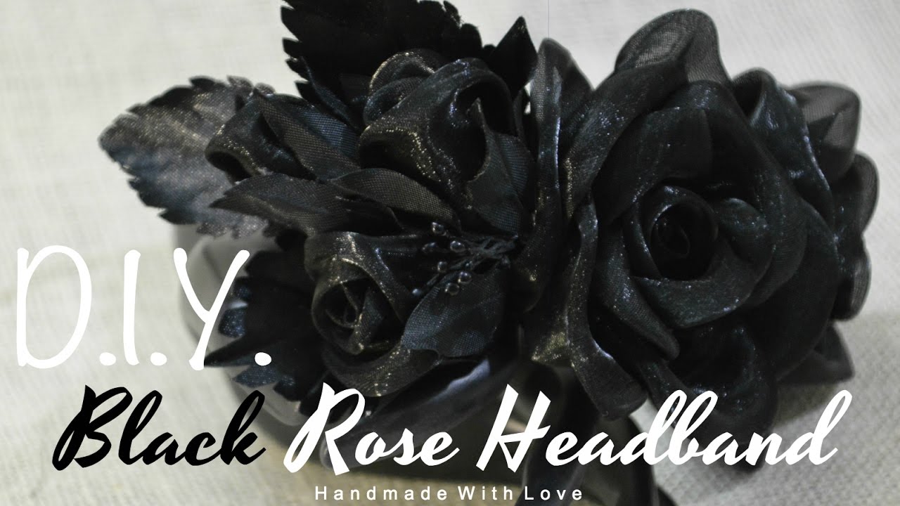 Enchanting Elegance: Embrace the Mystery of Black Rose Fabric – Textile ...
