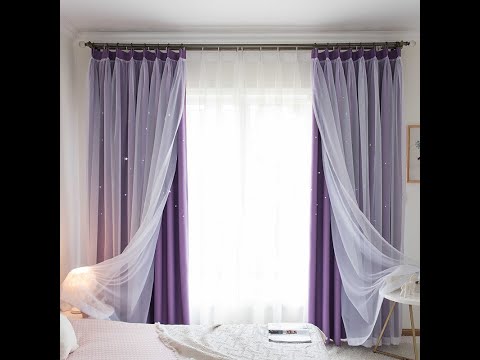 Sheer Fabric in a Stunning Purple Shade