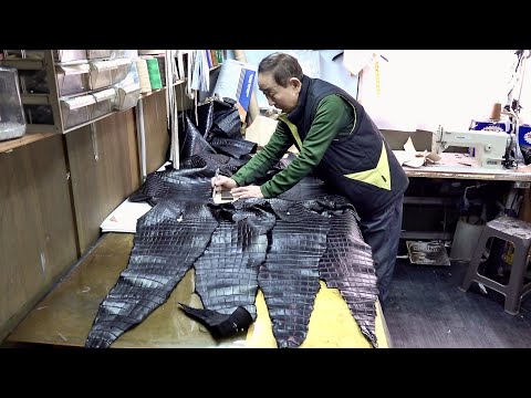 Alligator-infused fabric: A wild twist in textiles