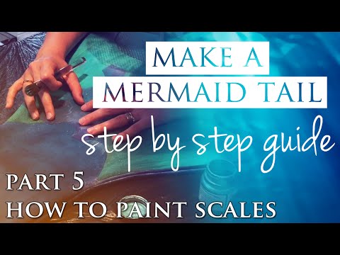 Mermaid-themed Scale Fabric