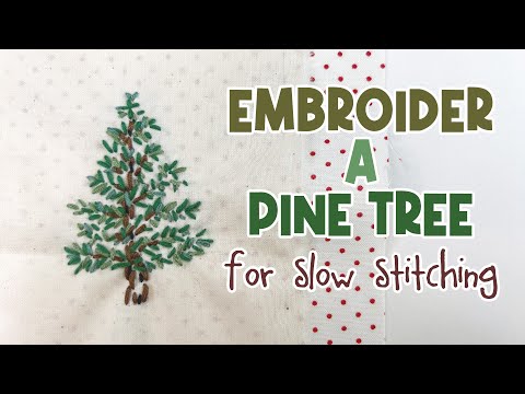 Fabric made from pine trees