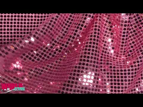 Sequin Fabric in a Charming Shade of Pink
