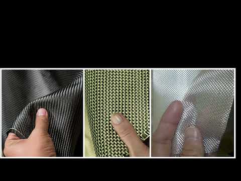 Fabric made from aramid fibers