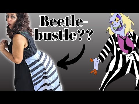 Fabric inspired by Beetlejuice