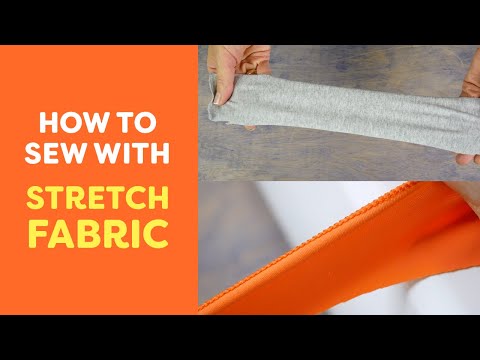 Stretchy White Fabric