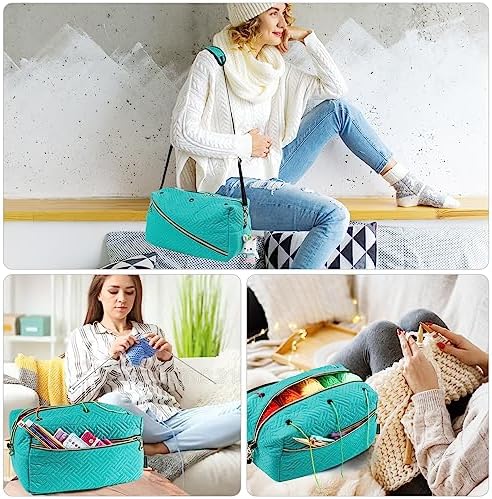 Stylish Yarn Storage: MYBAGZING Crochet Bag