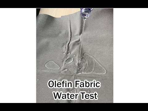 Fabric made from olefin