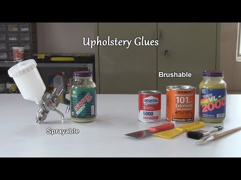 Glue for Attaching Fabric Upholstery