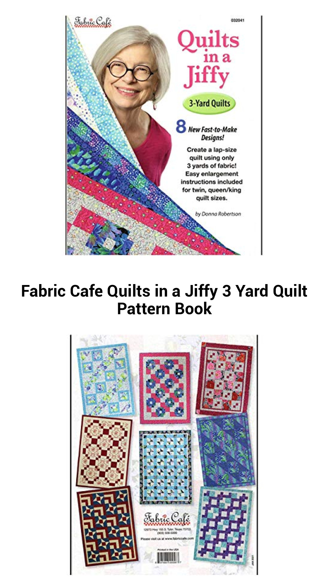 Quick & Easy 3-Yard Quilt Patterns: Create Stunning Quilts in No Time with Fabric Cafe