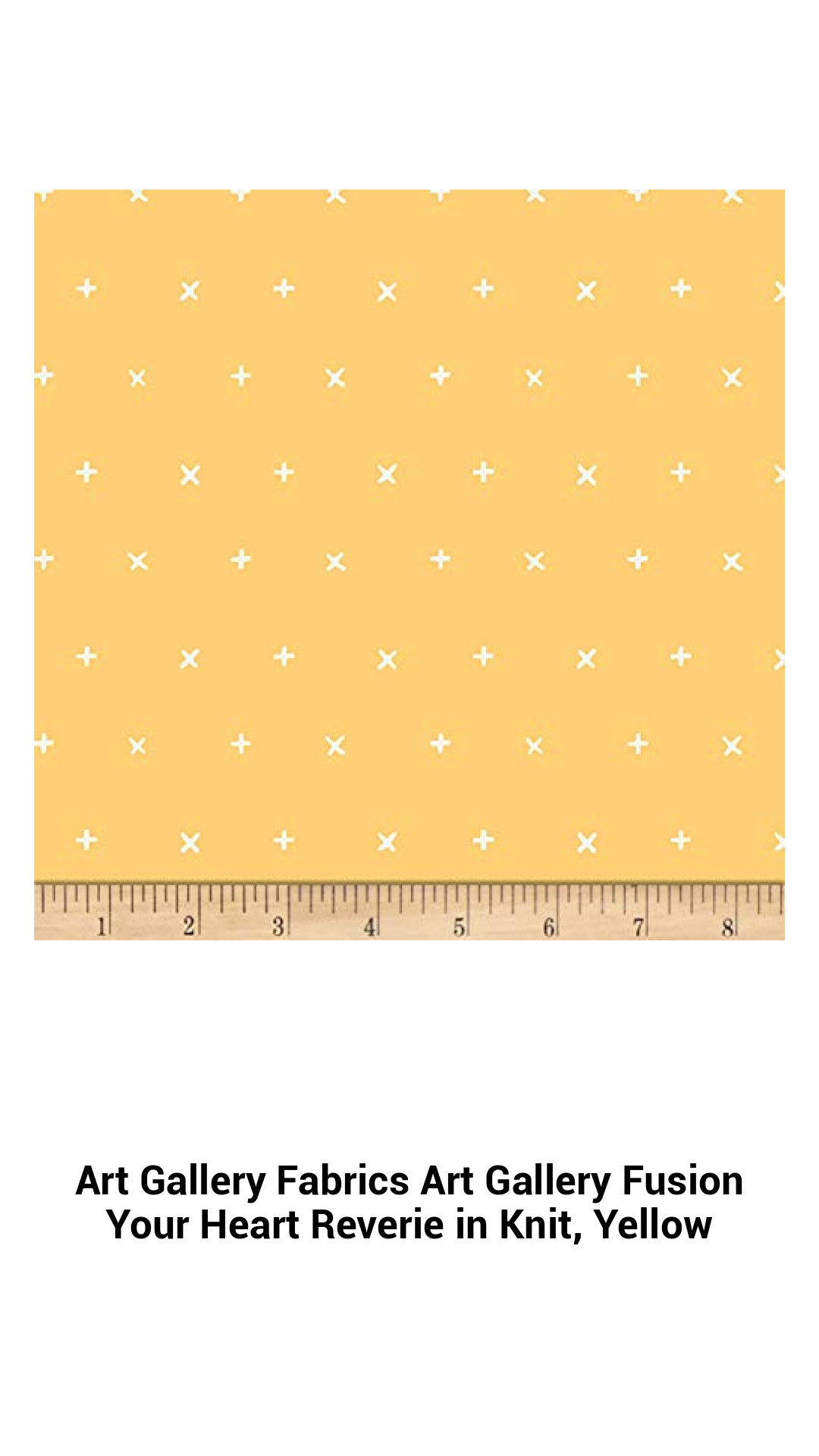 Luxurious Yellow Knit Fabric by Art Gallery Fabrics - Perfect for T-Shirts, Leggings, and Loungewear