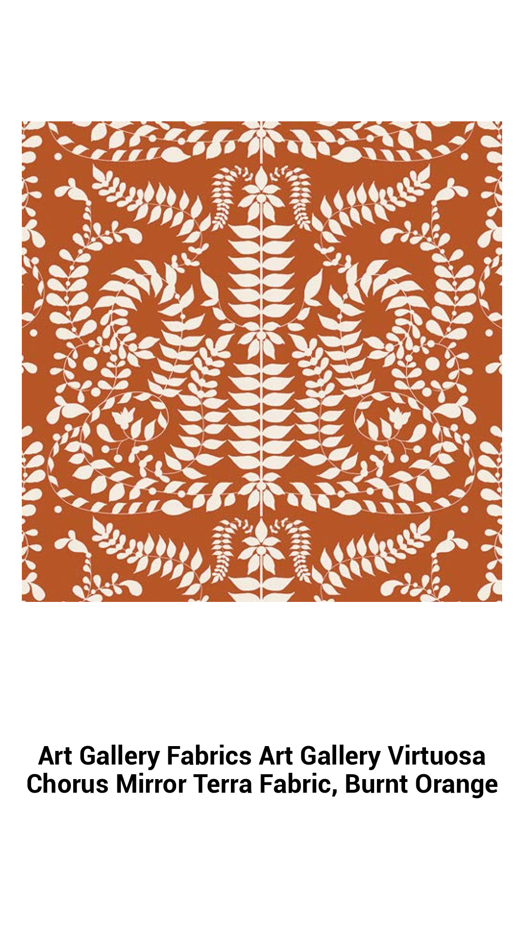 Vibrant Burnt Orange Cotton Fabric by Art Gallery Fabrics – Perfect for Stylish Apparel, Quilting, and Home Décor