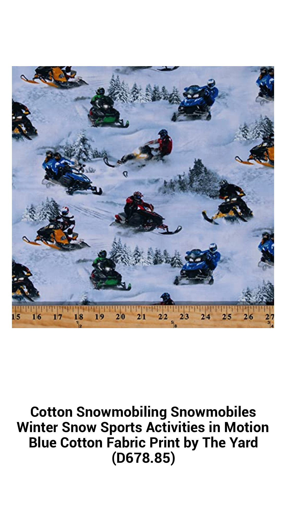 Cotton Snowmobiling Snowmobiles Winter Snow Sports Activities in Motion Blue Cotton Fabric Print by The Yard (D678.85) Cotton Snowmobiling Snowmobiles Winter Snow Sports Activities in Motion Blue Cotton Fabric Print by The Yard (D678.85)