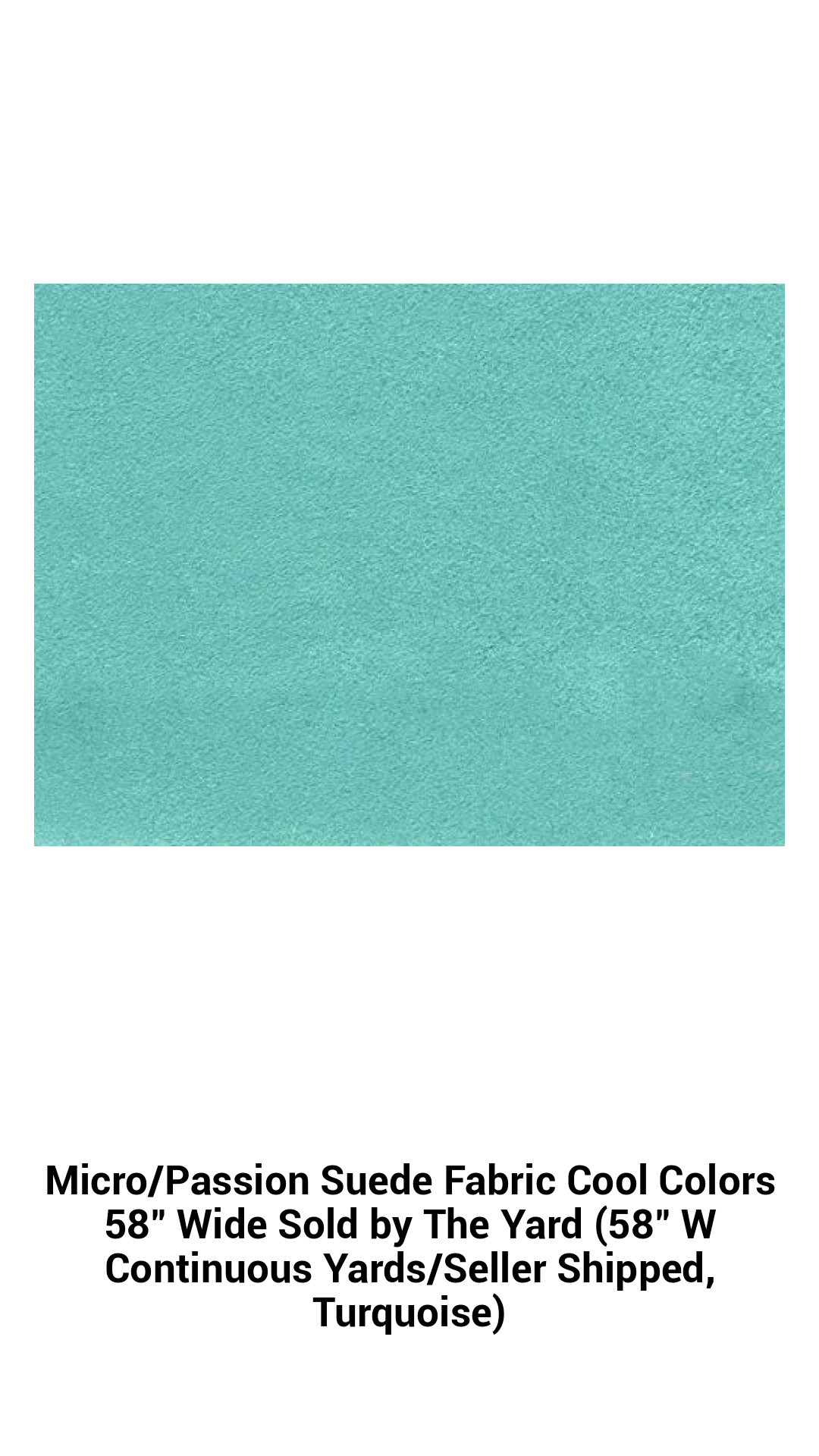 Premium Micro Passion Suede Fabric in Vibrant Cool Colors – 58" Wide Continuous Yardage for Upholstery and Home Décor