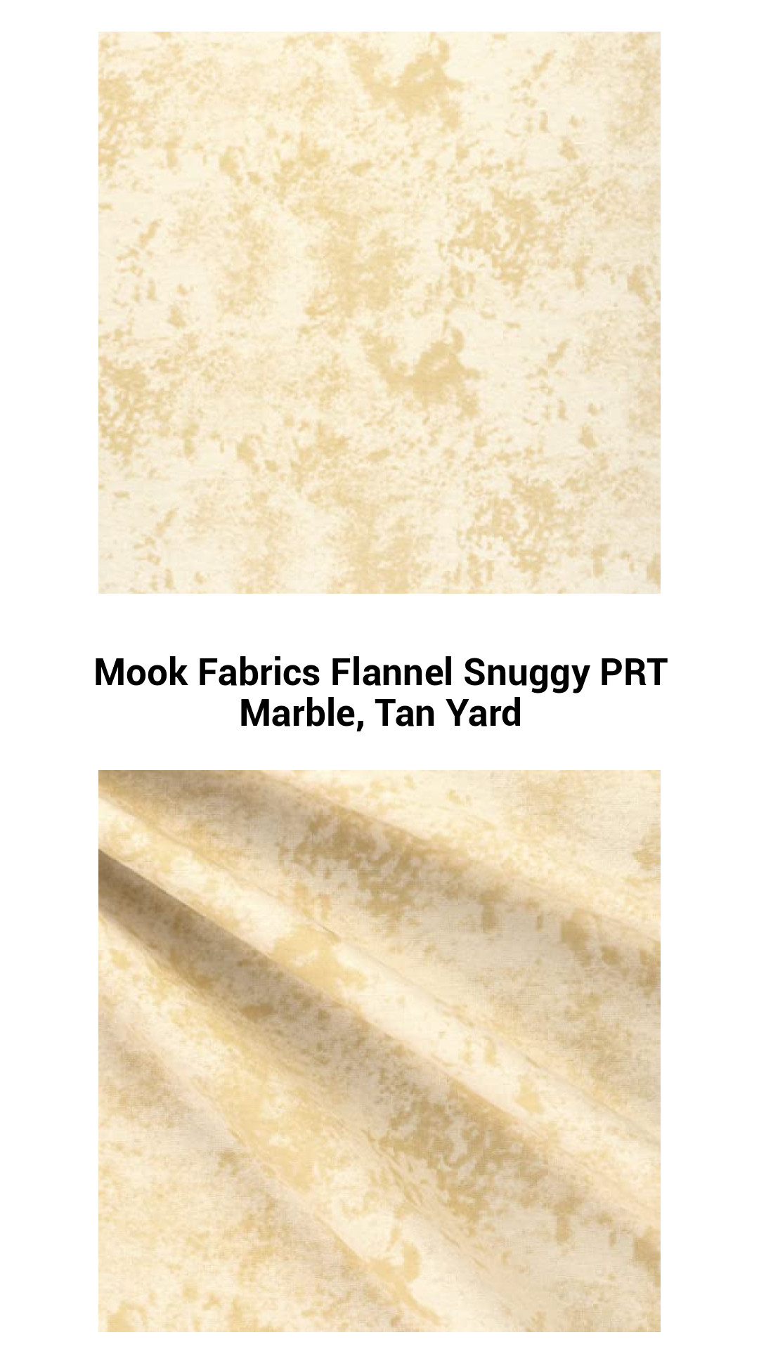 Luxurious Mook Fabrics Double-Brushed Tan Flannel Snuggy for Cozy Creations - Perfect for Quilting, Apparel, and Home Decor