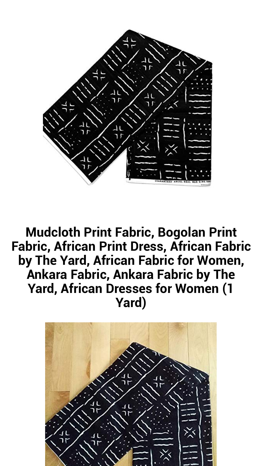 Vibrant Mudcloth & Bogolan Print Fabric - Authentic African Ankara Fabric for Stunning Dresses and Crafts (Sold by the Yard)