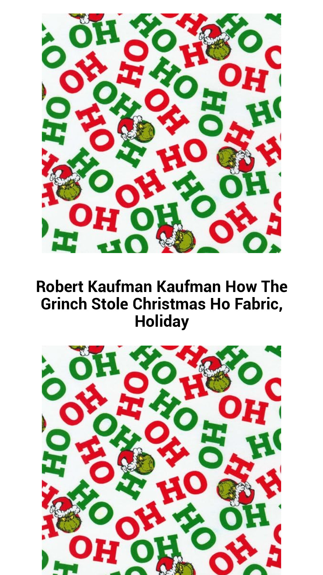 Festive Grinch-Inspired Cotton Fabric for Quilting and Crafts - Perfect for Holiday Projects