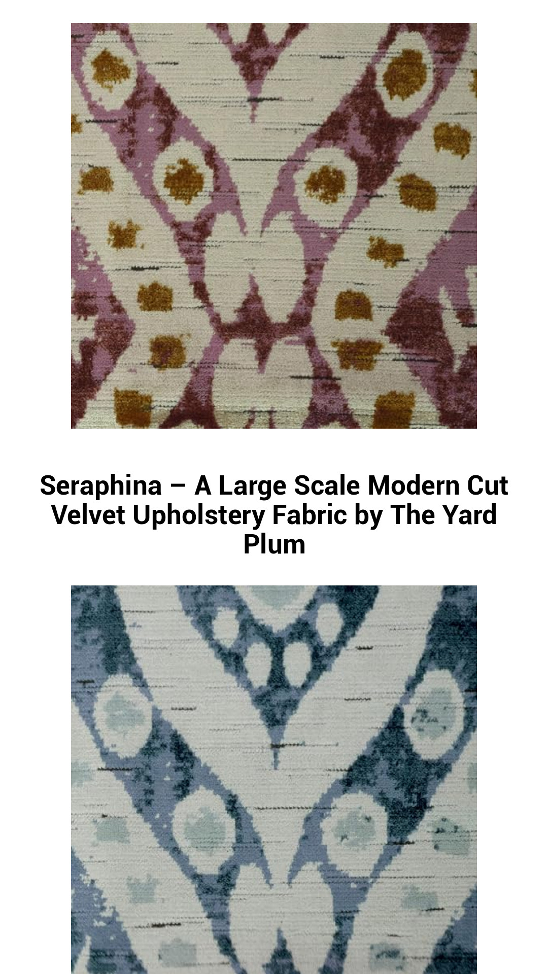 Luxurious Plum Modern Cut Velvet Upholstery Fabric by the Yard – Soft, Durable, and Stylish for Home Decor