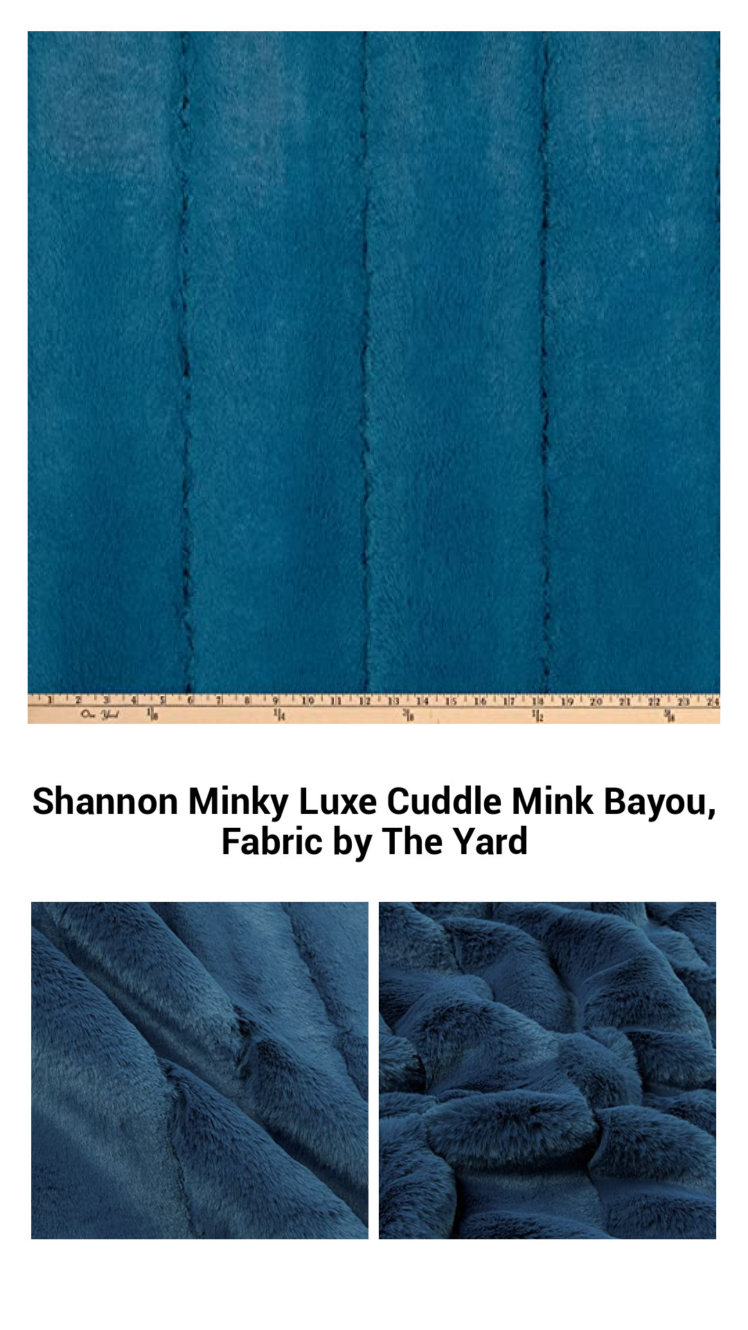 Luxe Cuddle Mink Bayou Fabric by the Yard – Soft, Warm, and Stylish for All Your DIY Projects