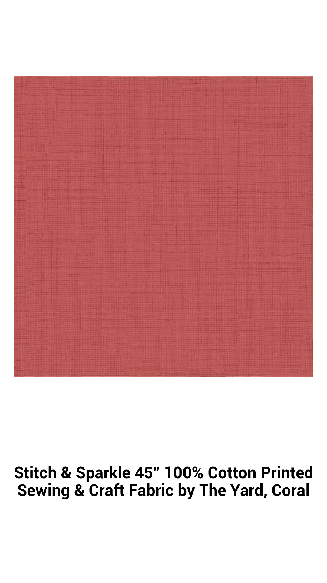 Coral Dreamscape 45" 100% Cotton Printed Sewing & Craft Fabric - Premium Quality by The Yard for All Your Creative Projects