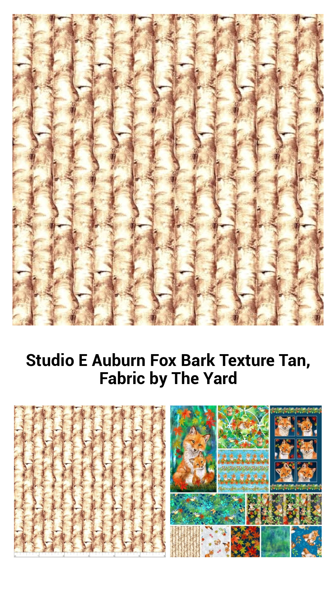 Auburn Fox Bark Texture Tan Cotton Fabric by Studio E - Versatile, Lightweight, Perfect for Quilting and Crafts