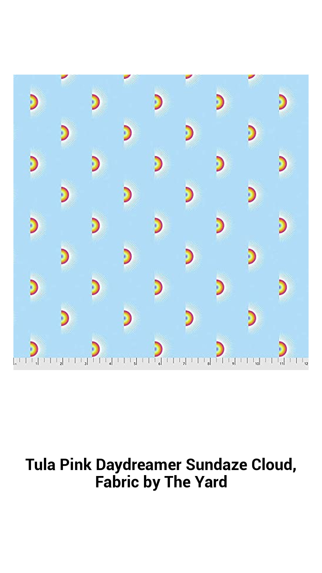 Tula Pink Daydreamer Sundaze Cloud Fabric – Versatile Lightweight Cotton for Quilting, Crafts, and More