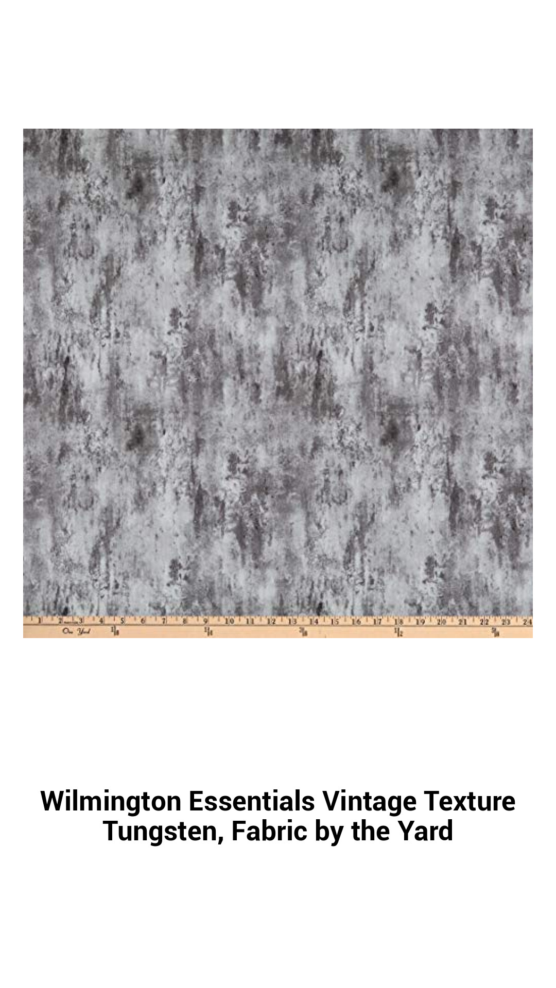 Premium Vintage Texture Tungsten Fabric by Wilmington Essentials – Versatile Cotton Print for Quilting and Home Decor